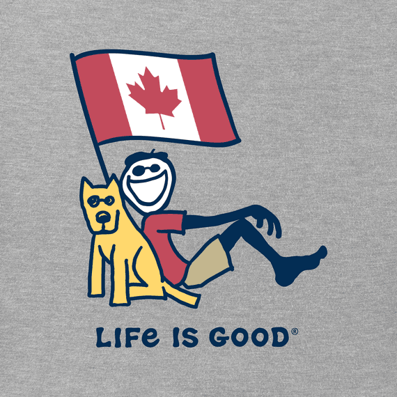 Life Is Good Red, White Brew Long Sleeve Crusher-LITE Tee Men's : SM