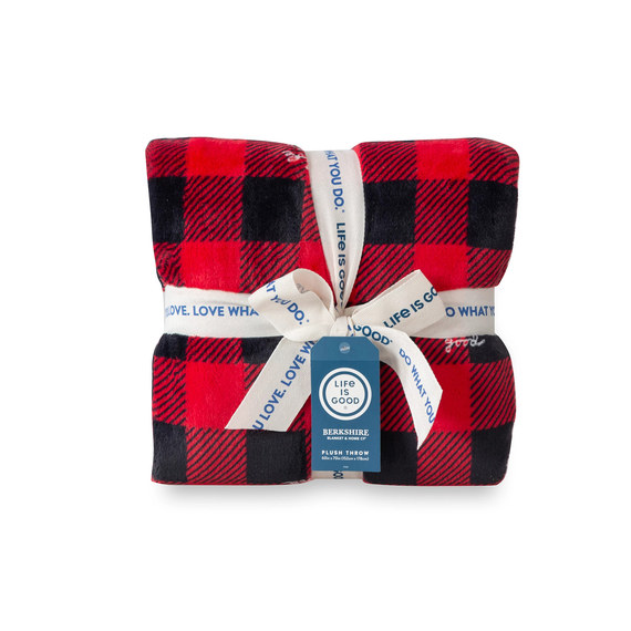 Buffalo check throw blanket sale
