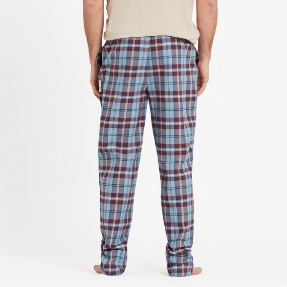 Life is Good Men s Plaid Sleep Pants