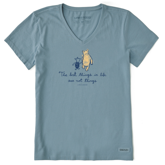 Life is Good Women's Winnie Best Things Crusher Vee