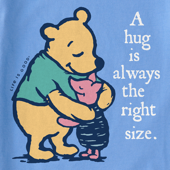 Life is Good Women's Storybook Hug Right Winnie & Piglet Crusher Tee