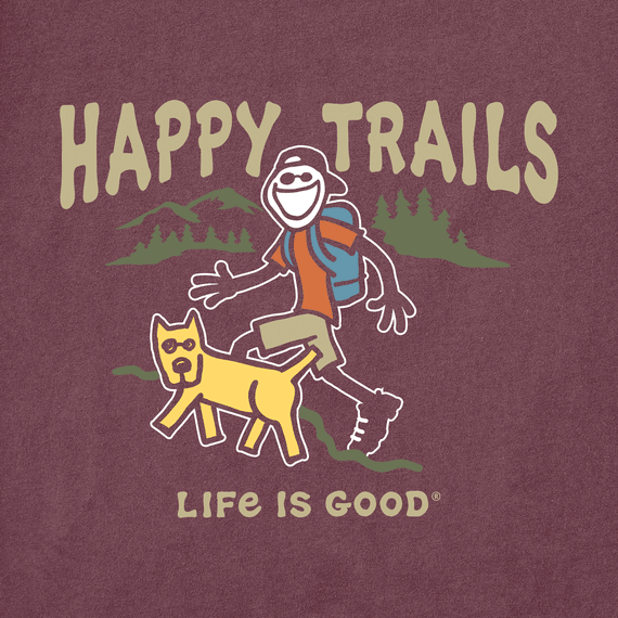Life is Good Men's Jake and Rocket Happy Trails