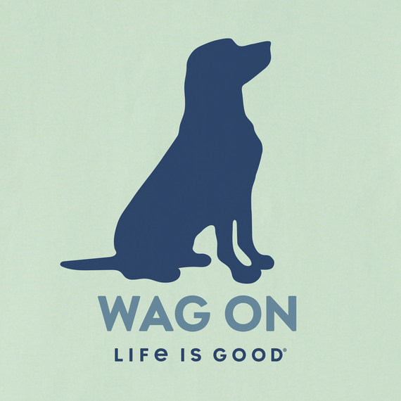 Life is Good Women's Wag On Lab Snuggle Up Relaxed Sleep Vee