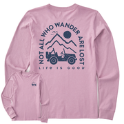 Life is Good Women's ATV Wander Long Sleeve Crusher Lite Tee