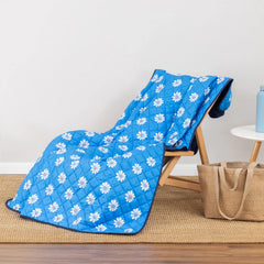 Life is Good All Over Daisy Outdoor Blanket