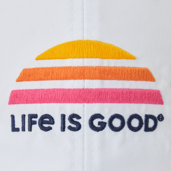 Life is Good Sunset Active Chill Cap