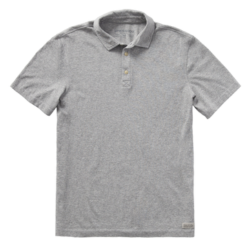 Life is Good Men's Solid Crusher Lite Polo