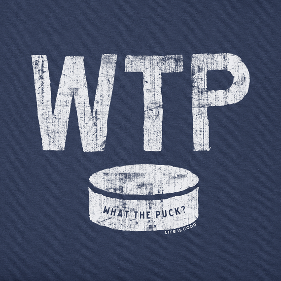 Life is Good Men's What The Puck Crusher Tee
