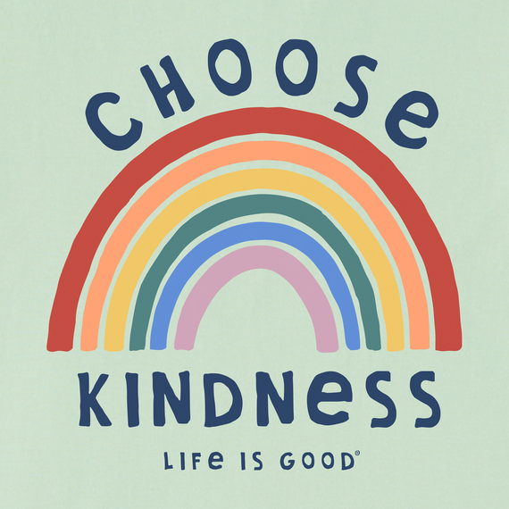 Life is Good Toddler Choose Kindness Crusher Tee