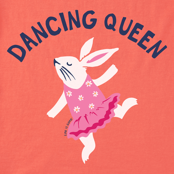 Life is Good Kids Dancing Queen Bunny Crusher Tee