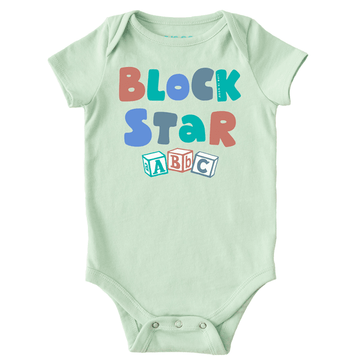 Life is Good Baby Block Star ABCs Crusher Bodysuit