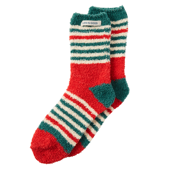Life is Good Holiday Snuggle Sock