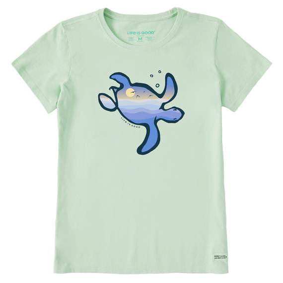 Life is Good Women's Turtlescape Crusher Lite Tee