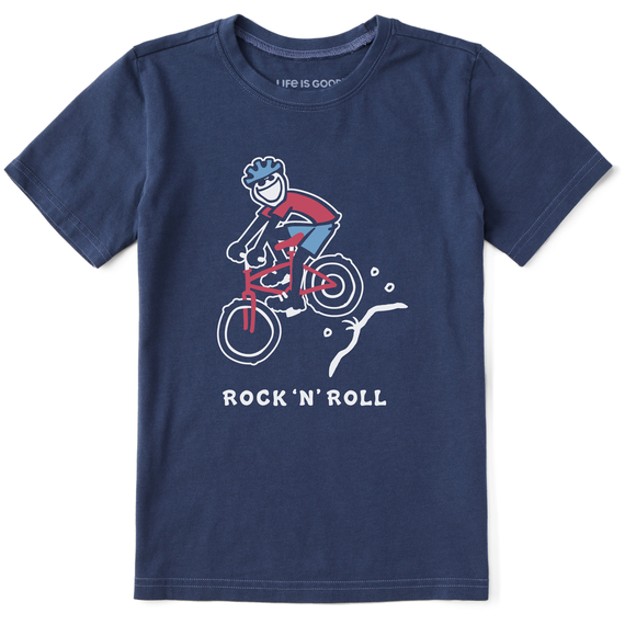Life is Good Kids Jake Rock n Roll Bike Crusher Tee