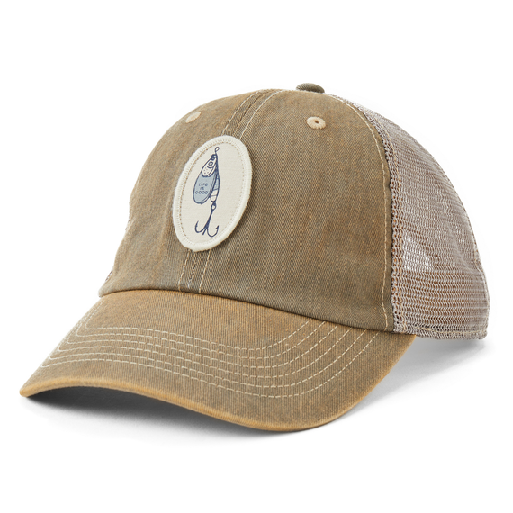 Life is Good Hook and Tackle LIG Old Favourite Mesh Back Cap