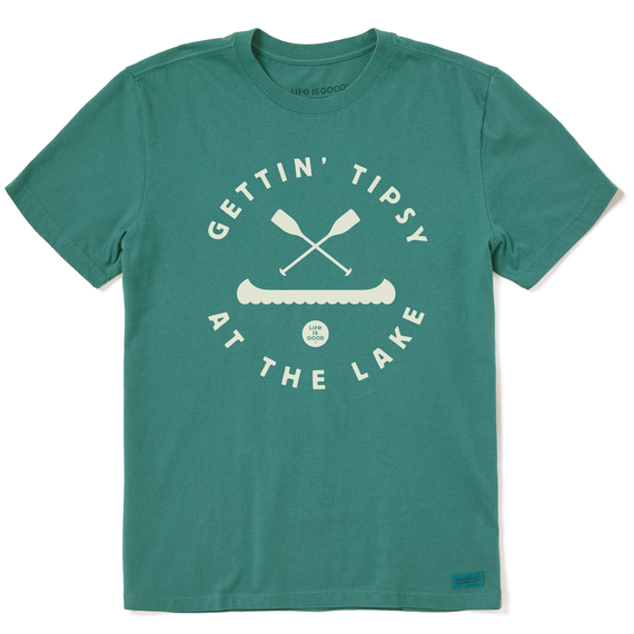 Life is Good Men's Tipsy at the Lake Crusher Tee