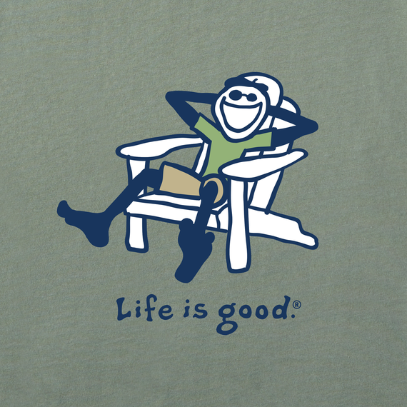 Life is Good Men's Adirondack Jake Crusher Tee