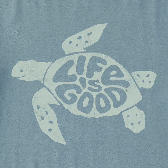 Life is Good Men's Groovy Turtle Crusher Lite Tee