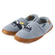 Life is Good Men's Mountains Fleece A-Line Slipper