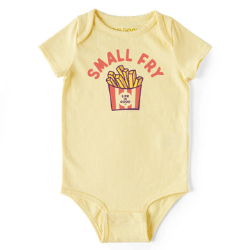 Life is Good Baby Small Fry Short Sleeve Crusher Bodysuit