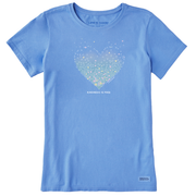 Women's Kindness is Free Evaporating Heart Crusher Lite Vee