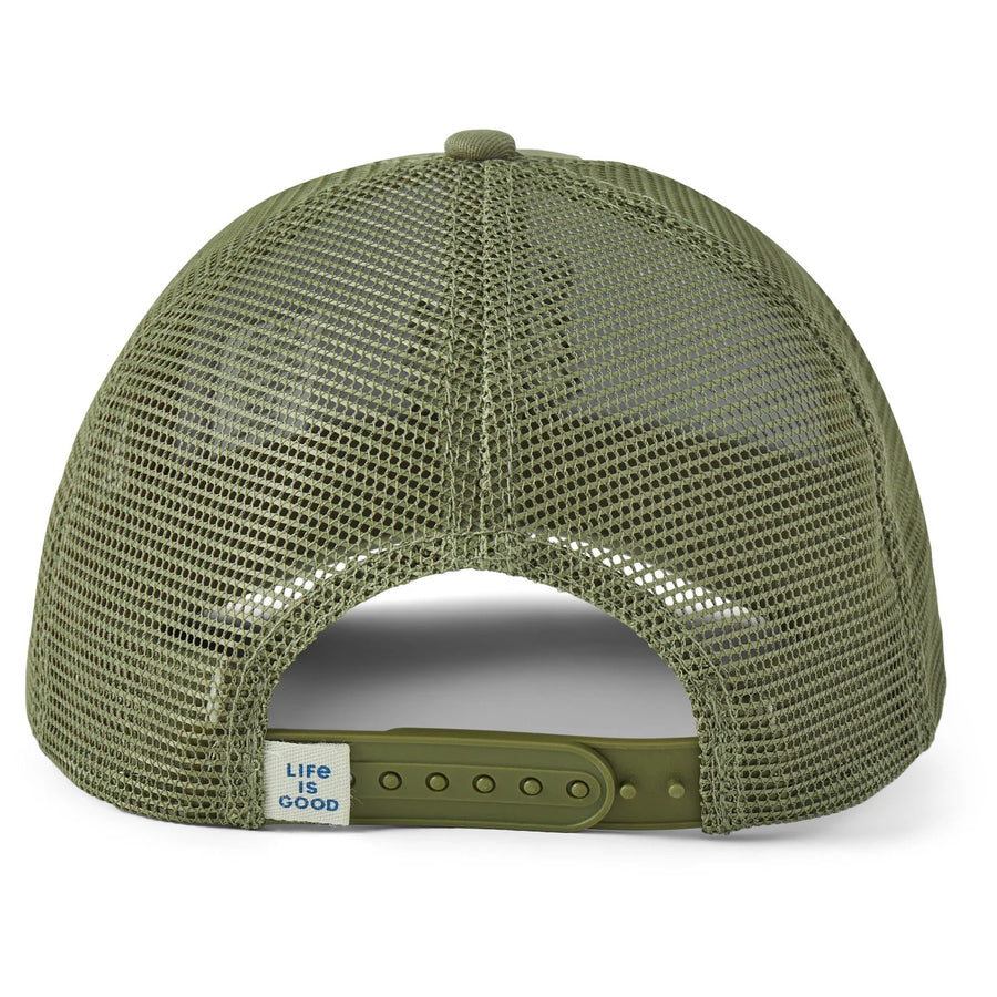 Life is Good Crafty Forest Trucker Cap