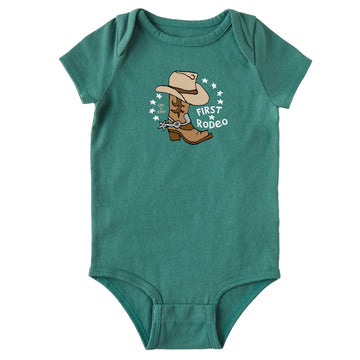 Life is Good Infant Naive First Rodeo Crusher Baby Bodysuit