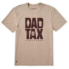 Life is Good Men's Dad Tax Crusher Tee