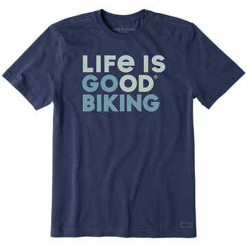 Life is Good Men's Life is Good Go Biking Crusher Tee