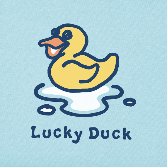 Life is Good Baby Lucky Duck Crusher Bodysuit