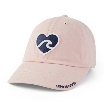 Life is Good Wave Heart Tattered Chill Cap