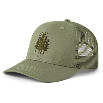Life is Good Crafty Forest Trucker Cap