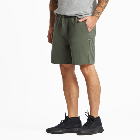 Life is Good Men's Solid Crusher Flex Shorts