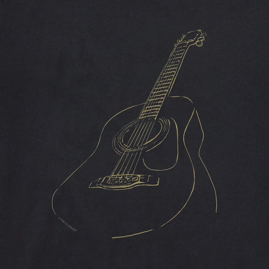Life is Good Men's Guitar Crusher Lite Tee
