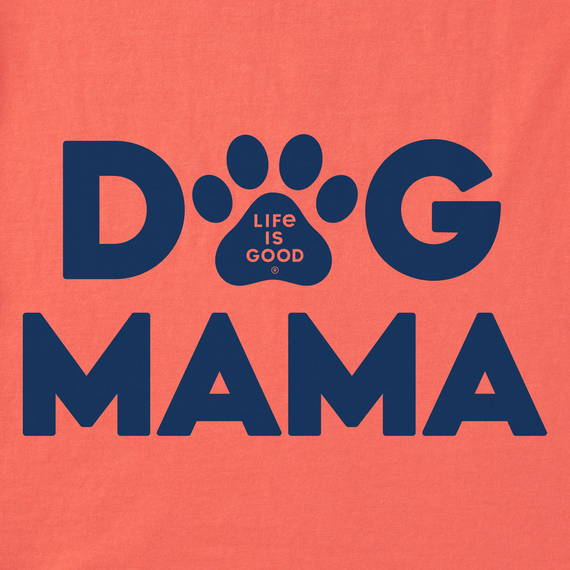 Life is Good Women's Dog Mama Crusher Lite Tee