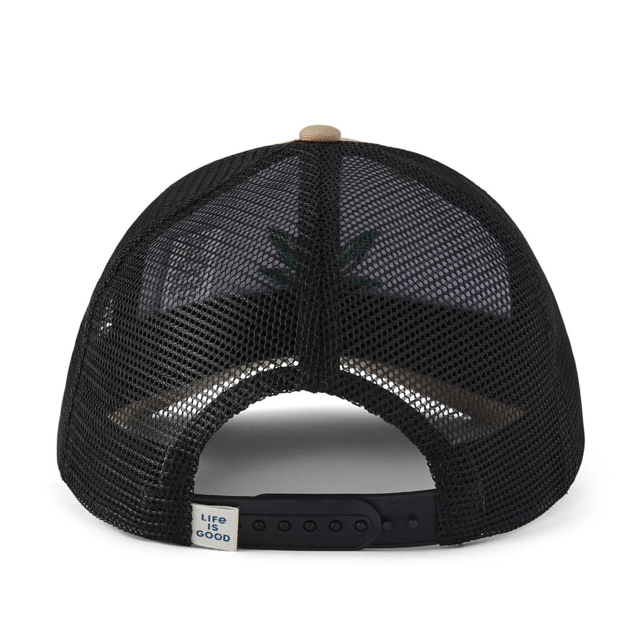 Life is Good Cannabis Trucker Cap