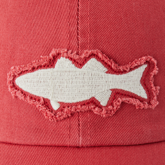 Life is Good Fish Tattered Chill Cap