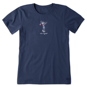 Life is Good Women's Jackie Golf Crusher Tee