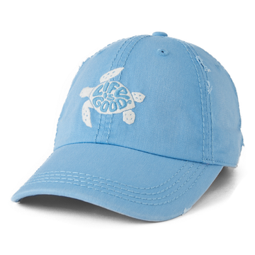 Life is Good Groovy Turtle Sunwashed Chill Cap
