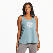 Life is Good Women's Smooth Sailing Textured Slub Tank