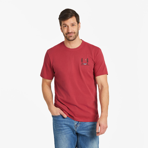 Life is Good Men's Peace Out Crusher Tee