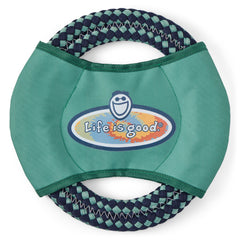 Life is Good Tie Dye Jake Oval Double Rope Disc