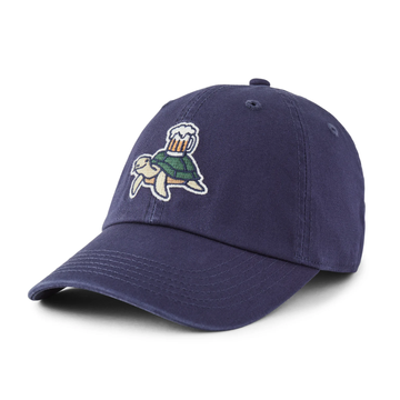 Life is Good Turtle with Beer Chill Cap