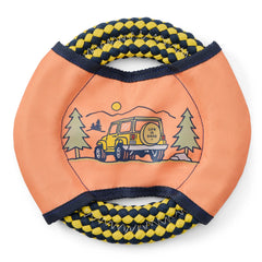 Life is Good SUV Go Places Double Rope Disc Dog Toy