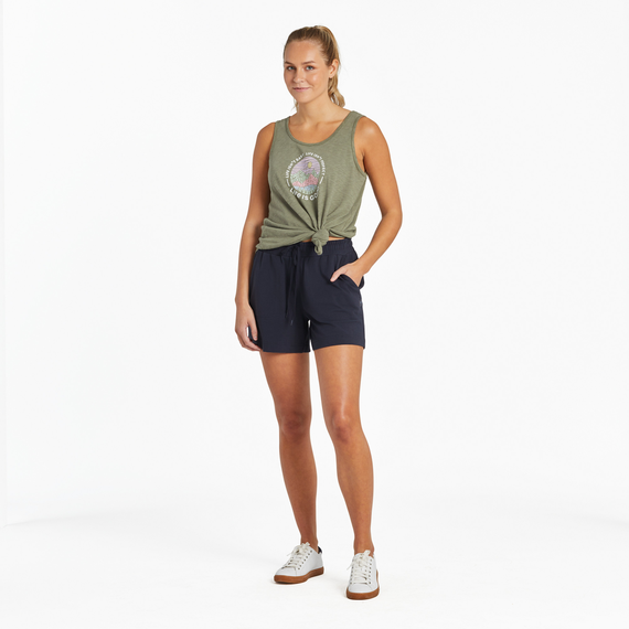 Life is Good Women's Solid Crusher Flex Shorts