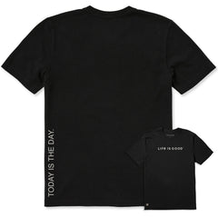 Life is Good Men's Today is the Day Vertical Crusher Lite Tee