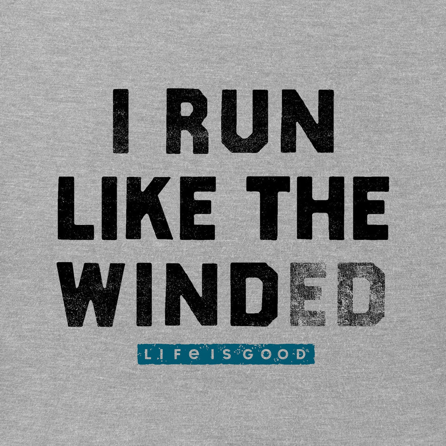 Life is Good Women's Run Like The Winded Crusher Lite Tee