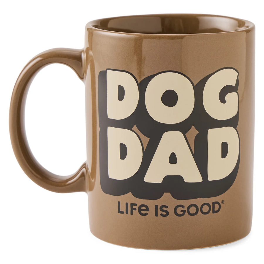 Life is Good Stay at Home Dog Dad Jake's Mug