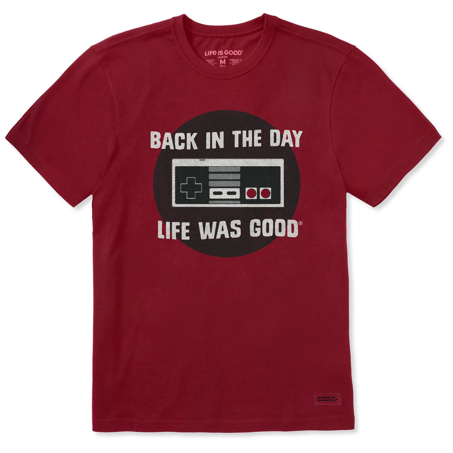 Life is Good Men's Back in the Day Crusher Tee