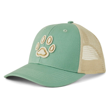 Life is Good Paw Trucker Cap
